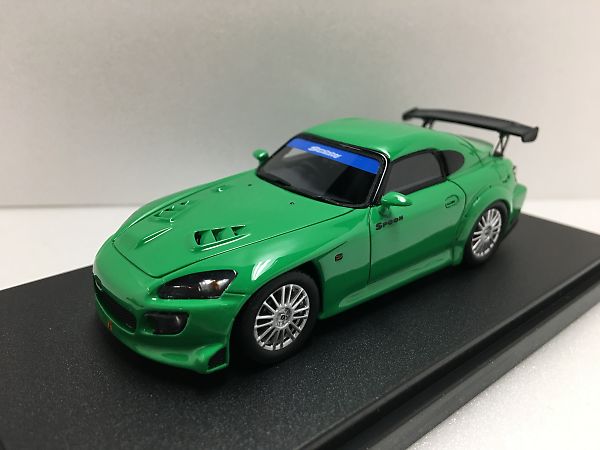 1/43 HONDA S2000 AP2 スプーン SPOON モデルカー シグナルグリーン 1/43 HONDA S2000 AP2 スプーン SPOON モデルカー シグナルグリーン